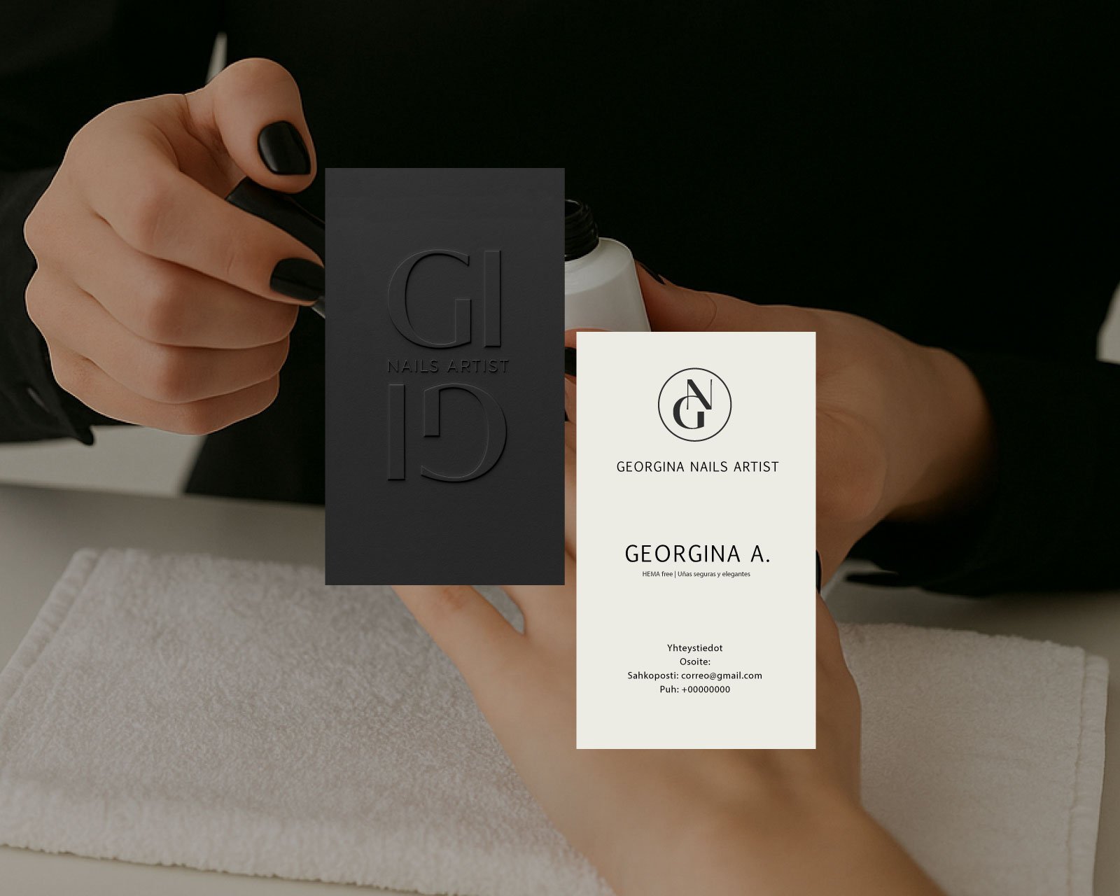 Georgina: branding para nail artist